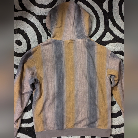 Stance Mercury striped hoodie- mens Large - Picture 4 of 5